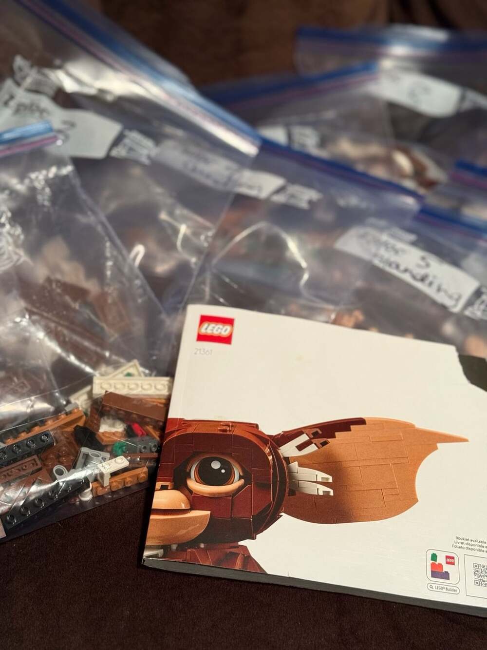 LEGO Ideas Gremlins: Gizmo 21361 - 100% Complete w/ Manual (And Sorted Numbered